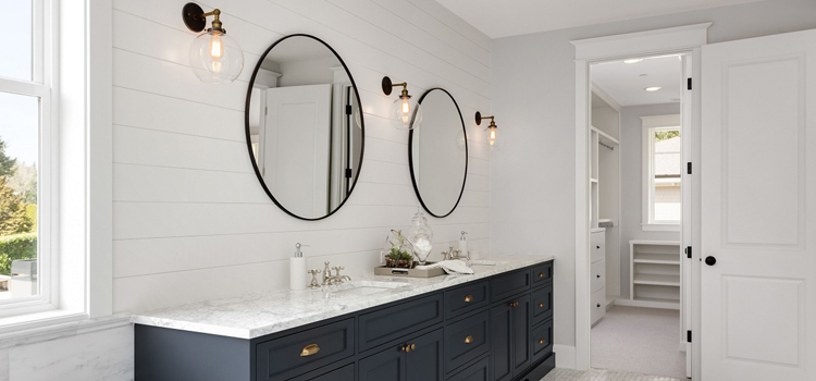 soapstone bathroom vanity tops installation in Aubrey